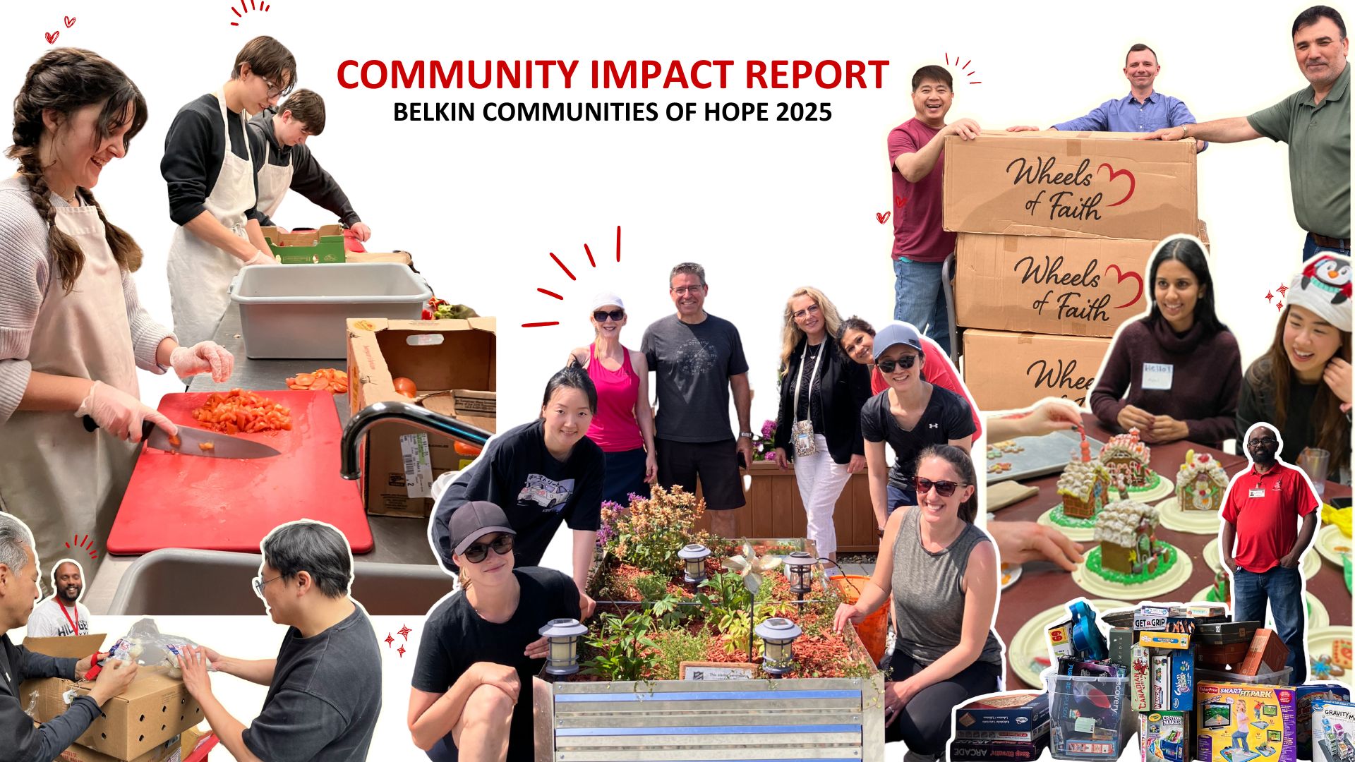 A collage of BCoH moments throughout 2025 