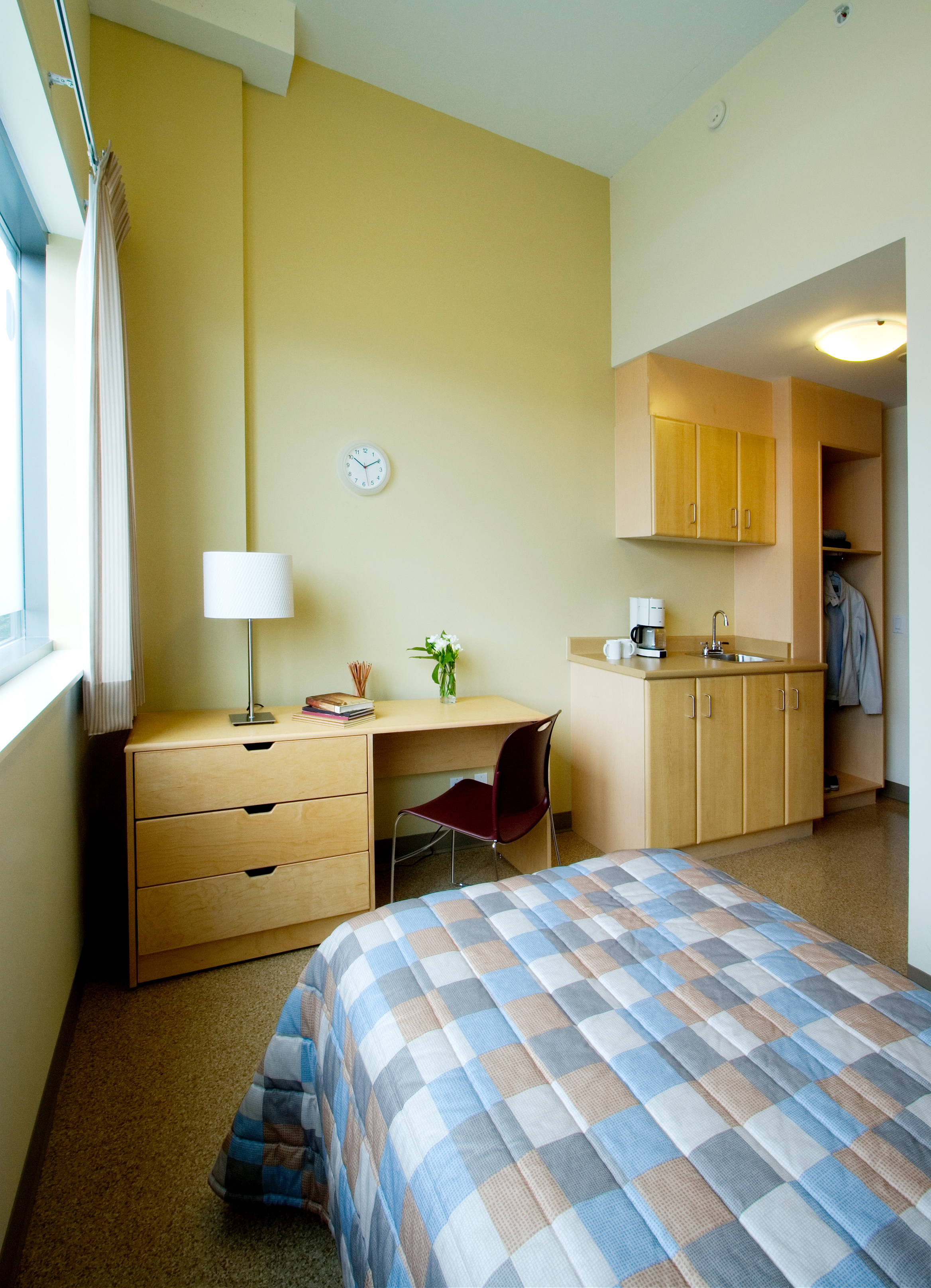 transitional housing room